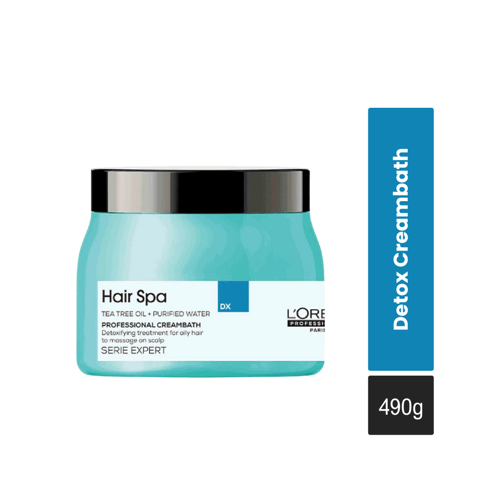 L'Oreal Paris Professional Hair Spa Detox Creambath (490 G)