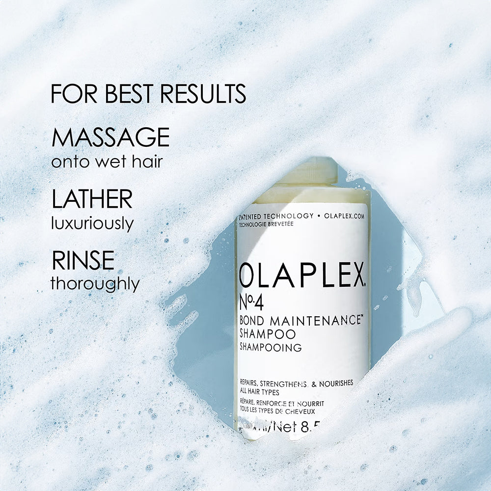 ಓಲಾಪ್ಲೆಕ್ಸ್ ಸಂಖ್ಯೆ 4 ಬಾಂಡ್ ನಿರ್ವಹಣೆಯನ್ನು ಬಲಪಡಿಸುವ ಶಾಂಪೂ (100ml)