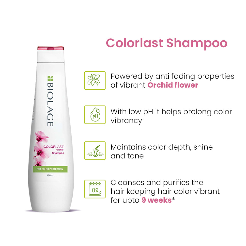 MATRIX BIO COLORLAST SHAMPOO 400ML .