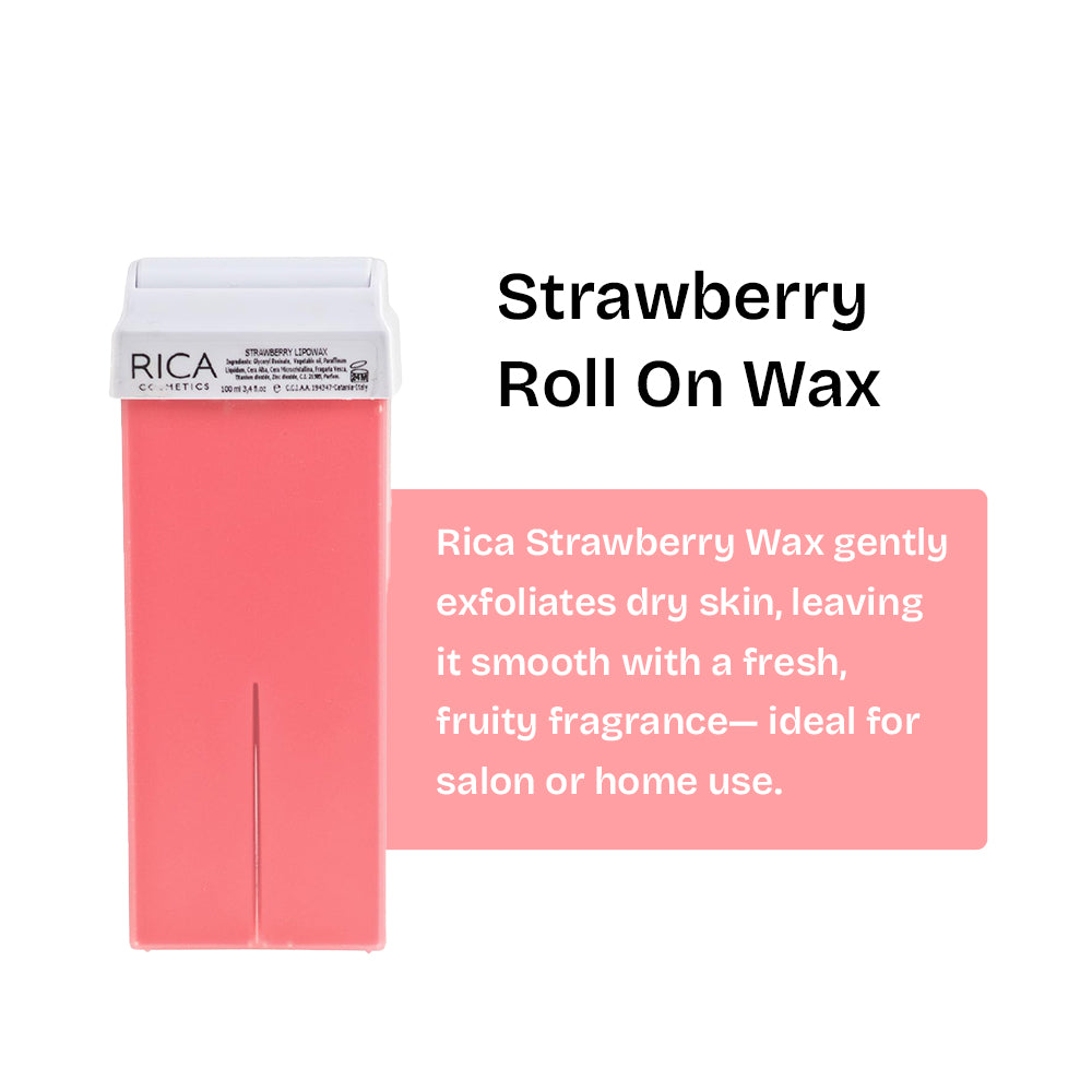 Rica Strawberry Refill Wax 100 Ml