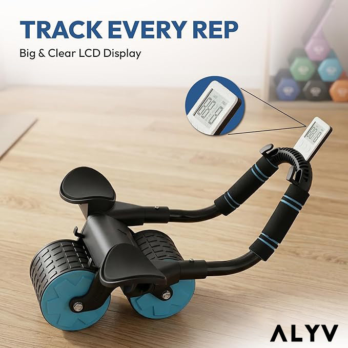 ALYV Auto-Rebound Black Ab Roller – Fabb6