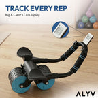 ALYV Auto-Rebound Black Ab Roller