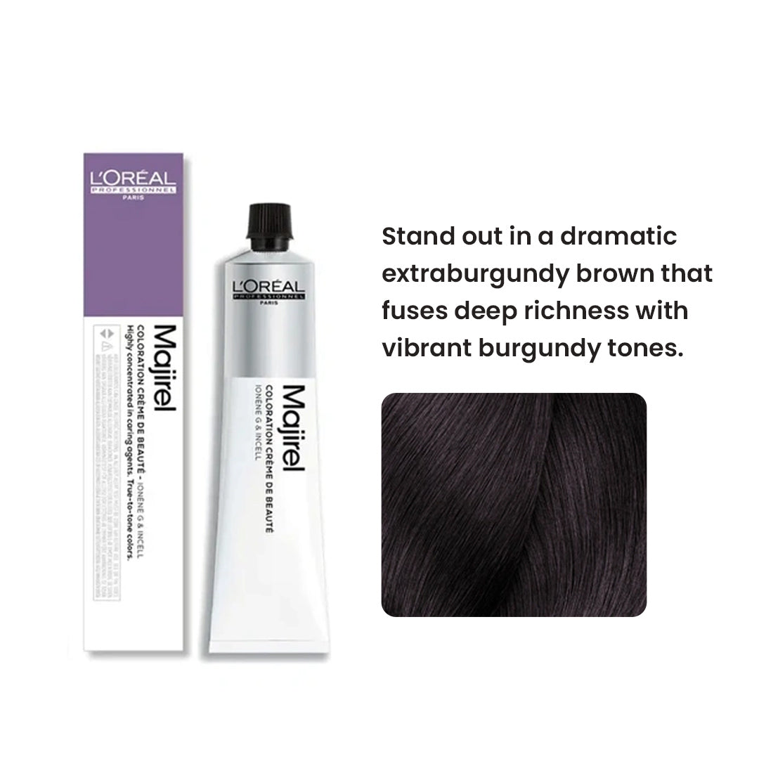 LOREAL MAJIREL HAIR COLOR NEW SHADE 4.20 50g
