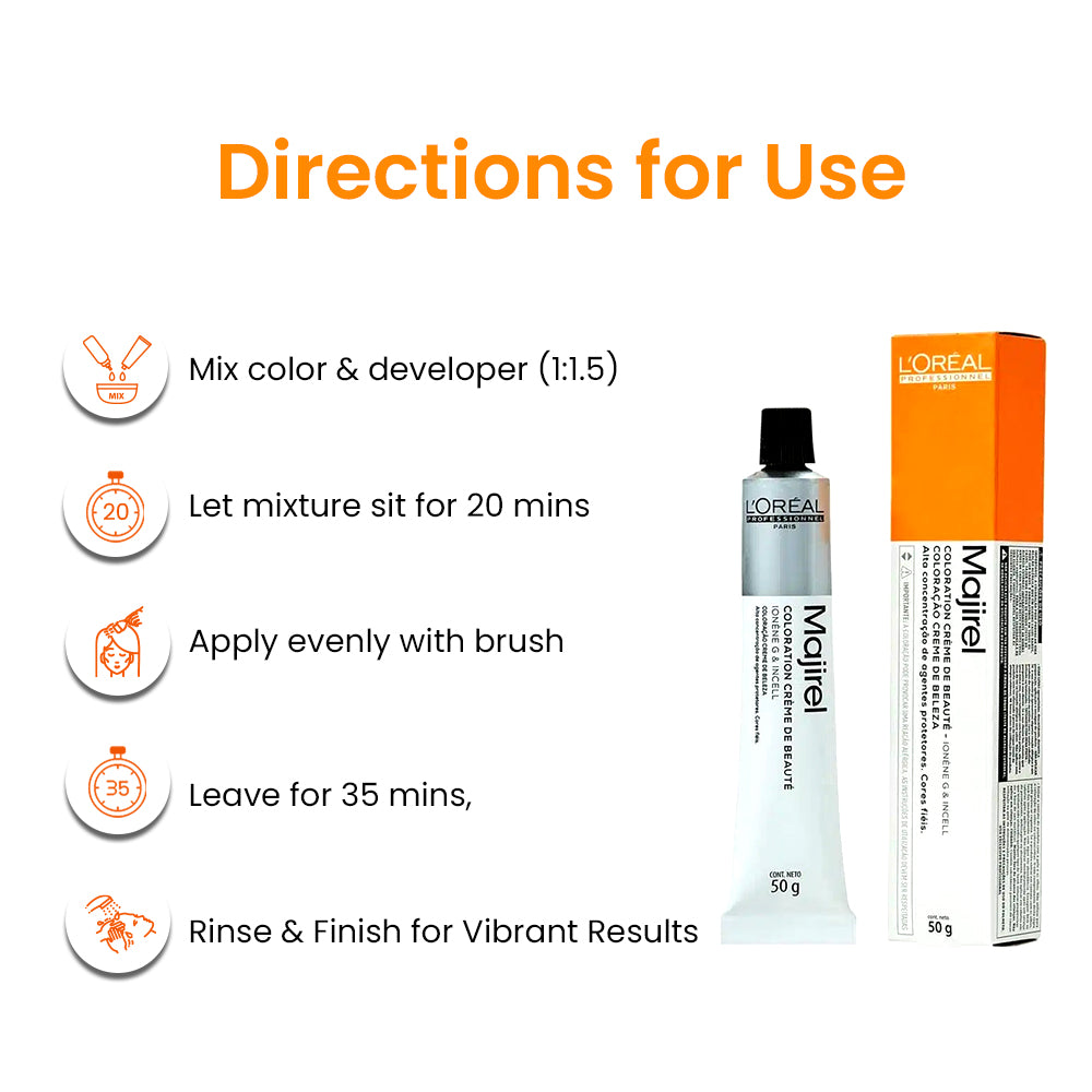 लोरियल माजिरेल 4.30ब्राउन विद इंटेंस गोल्ड 50Ml