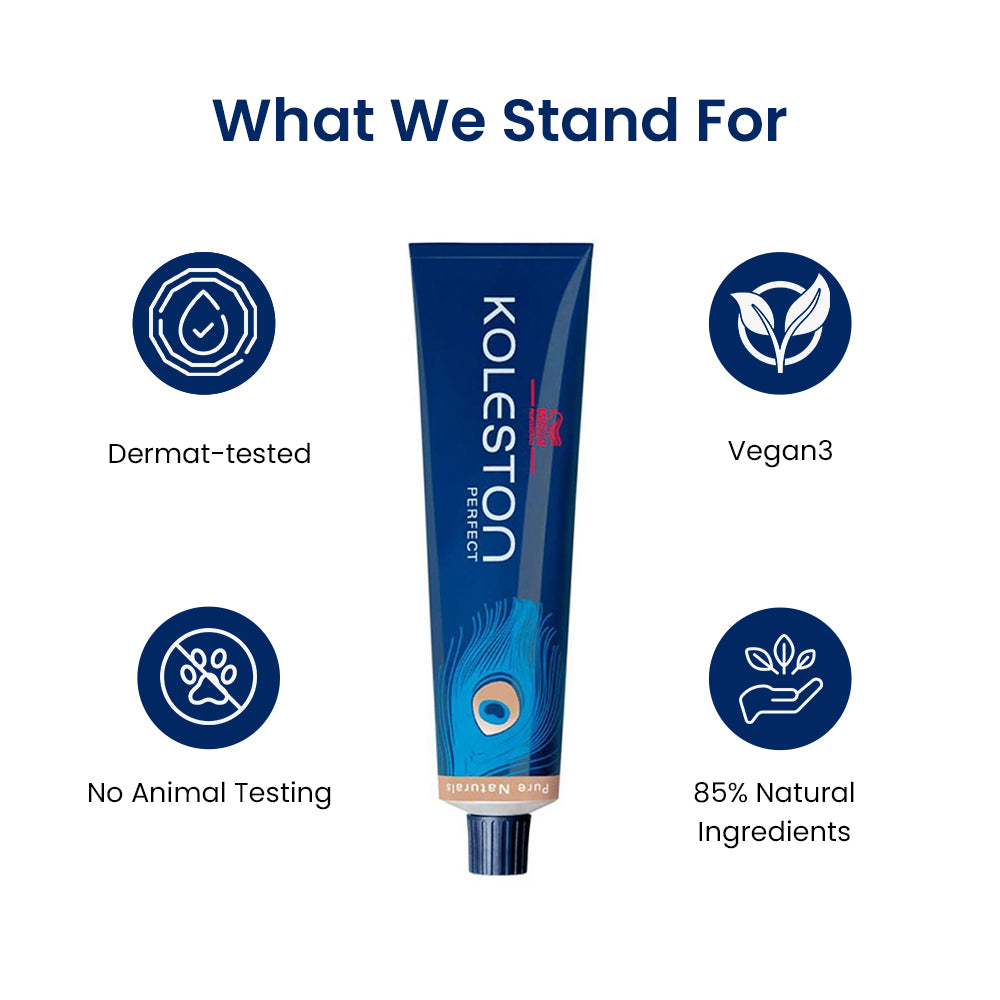 Wella Professionals Koleston Perfect Pure Naturals Hair Color 55/0 Colorant Tube 60G