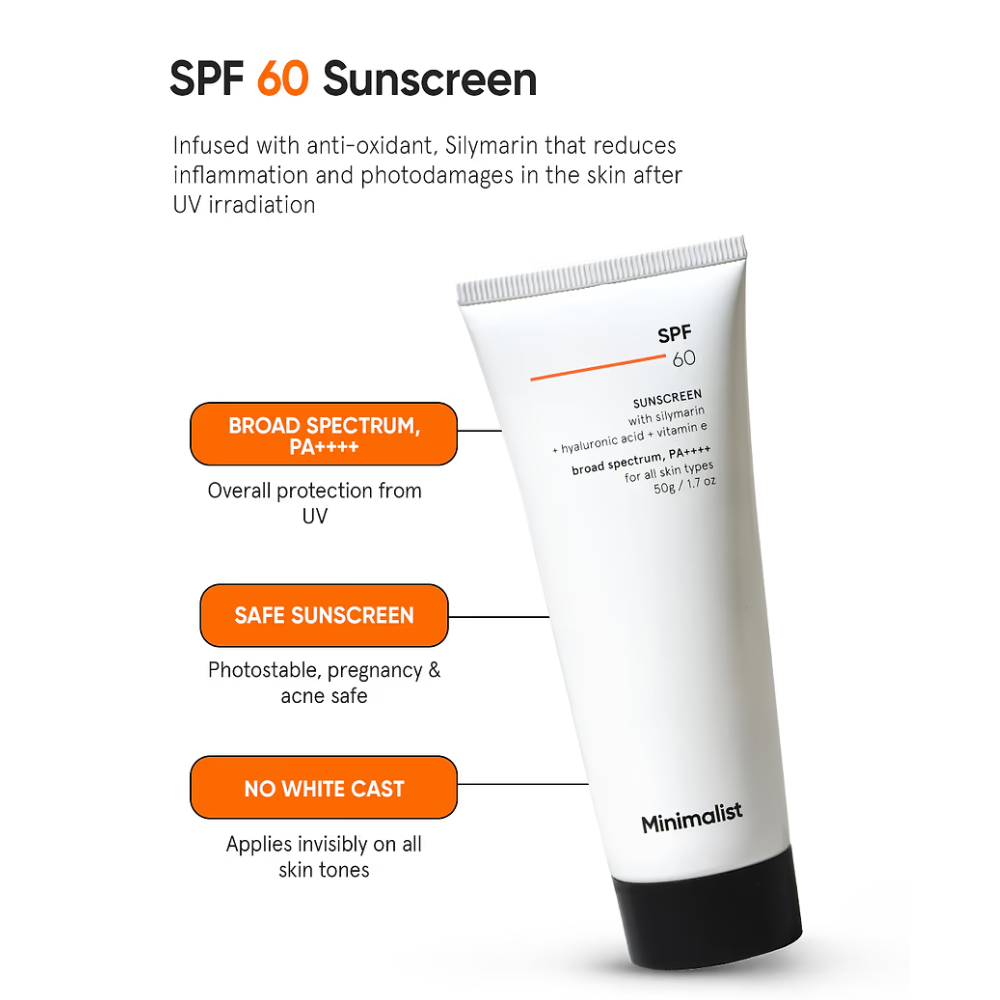 MINIMALIST SPF 60 SUNSCREEN 50GM