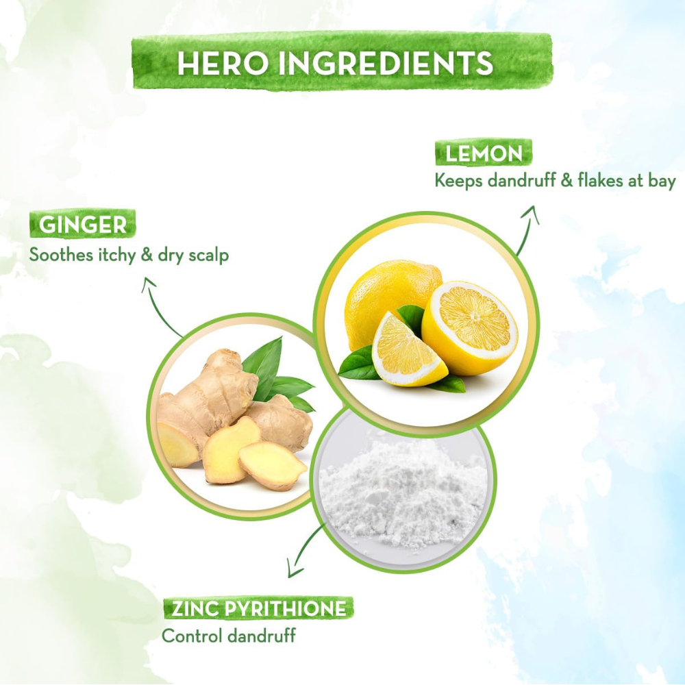 Mamaearth Lemon Anti-Dandruff Shampoo 250 ml