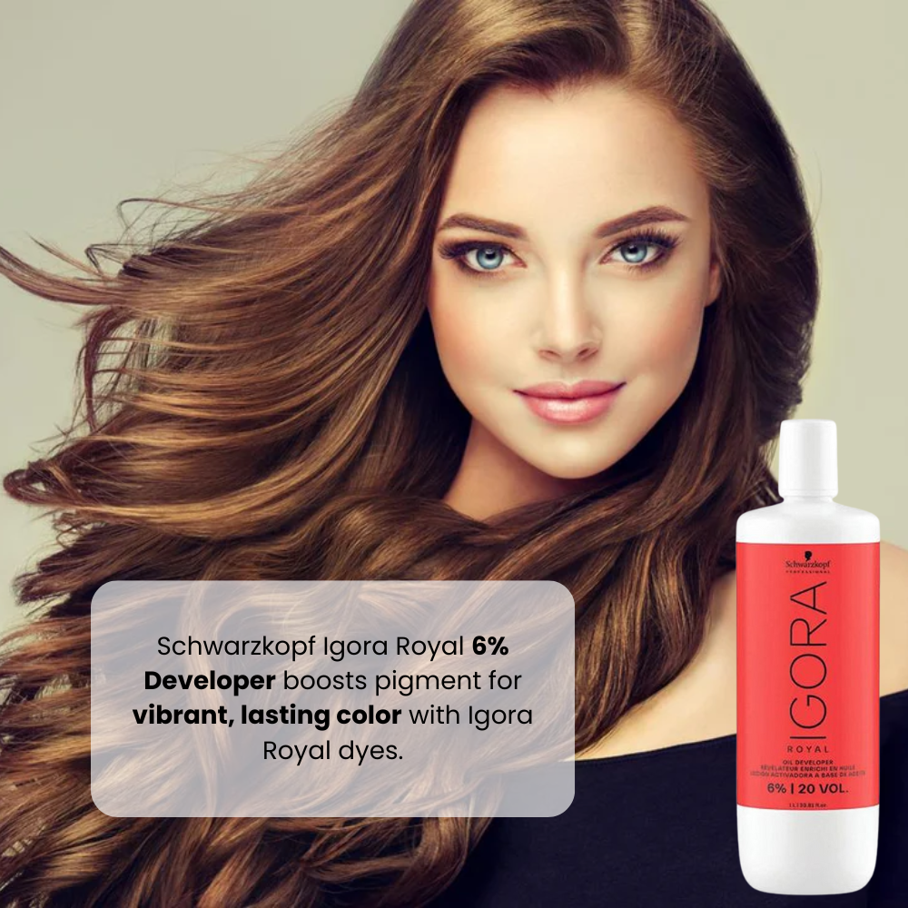 SCHWARZKOPF IGORA 6% OIL DEVELOPER 20VOL - 1000ML-MRP-799