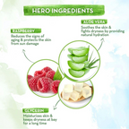 Mamaearth HydraGel Indian Sunscreen SPF 50 With Aloe Vera & Raspberry For Sun Protection, 50 g