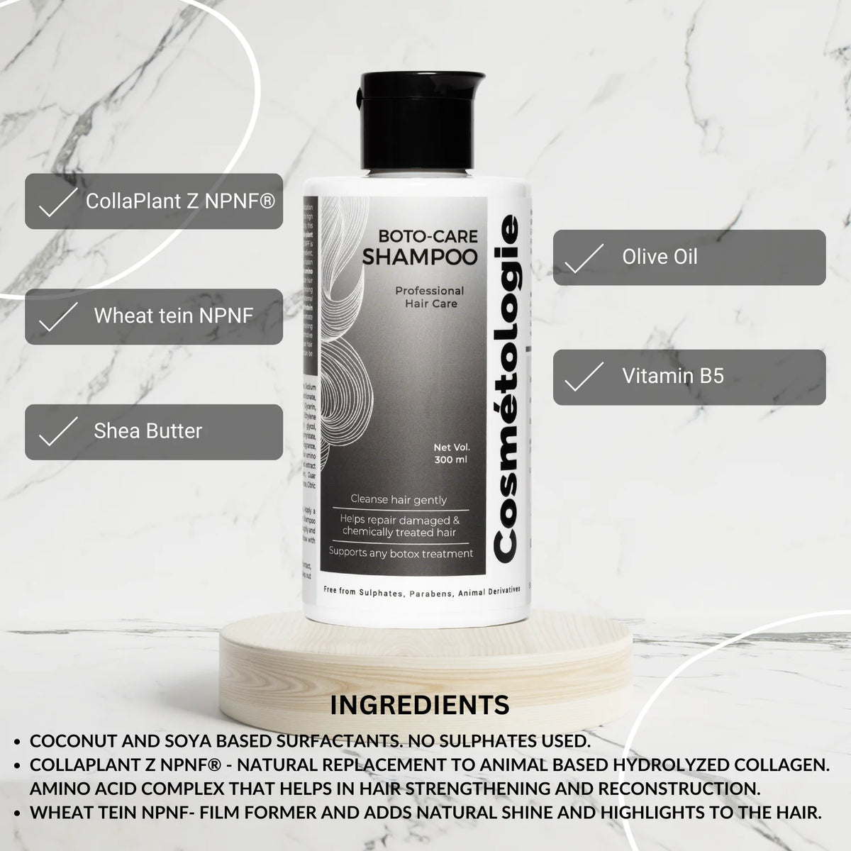Cosmetologie Botocare Shampoo 300ml