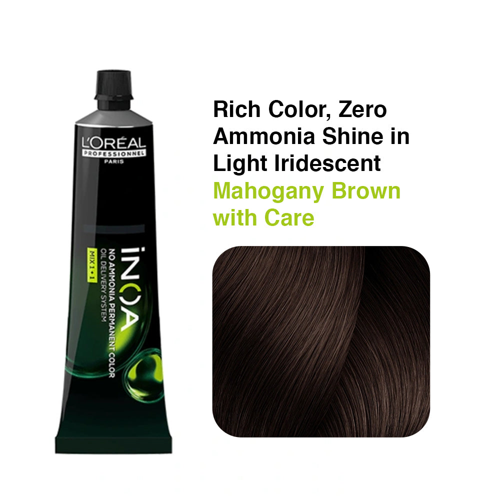 Loreal Inoa Ammonia Free Hair Color 60G 5.5