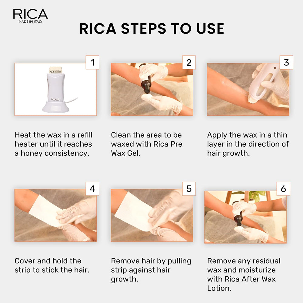 Rica Wax White Chocolate Roll-On Wax 100ml