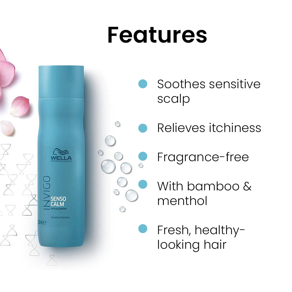 Wella Professionals Invigo Senso Calm Sensitive Shampoo (250ml)