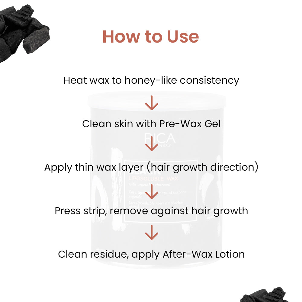 Rica Black wax 800 Ml