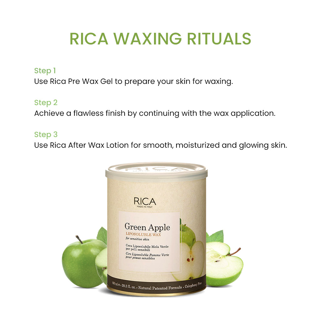 Rica Green Apple Wax 800Ml