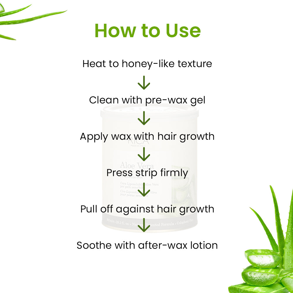 Rica Aloevera Liposoluble Wax 800Ml