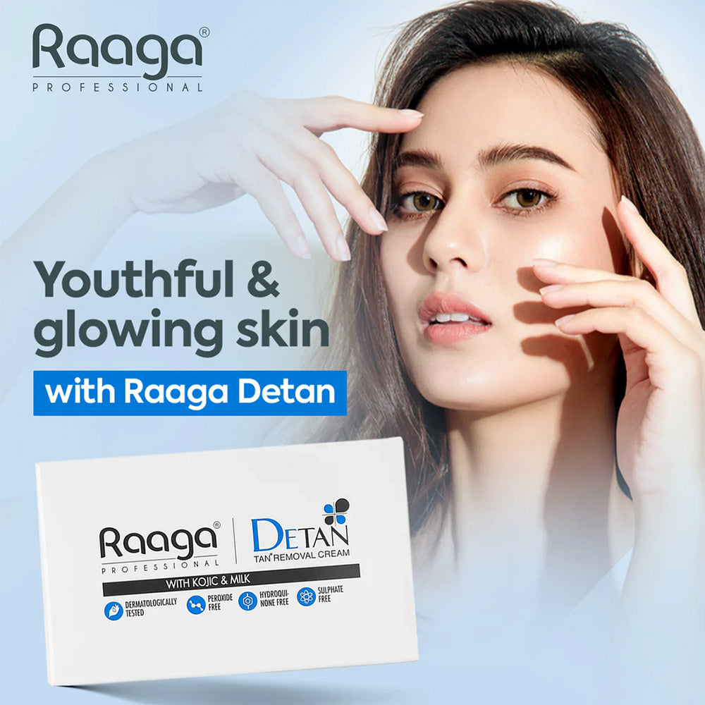 Raaga Professional De-Tan Tan Removal Cream 72Gm