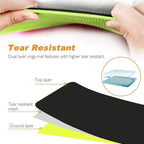 ALYV 6mm Non-Slip Yoga Mat Green