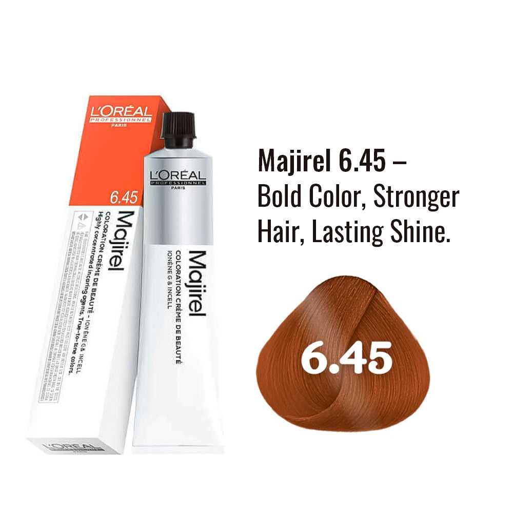 लोरियल माजिरेल 6.45 डार्क ब्लोंडी विद महोगनी कॉपर 50 एमएल