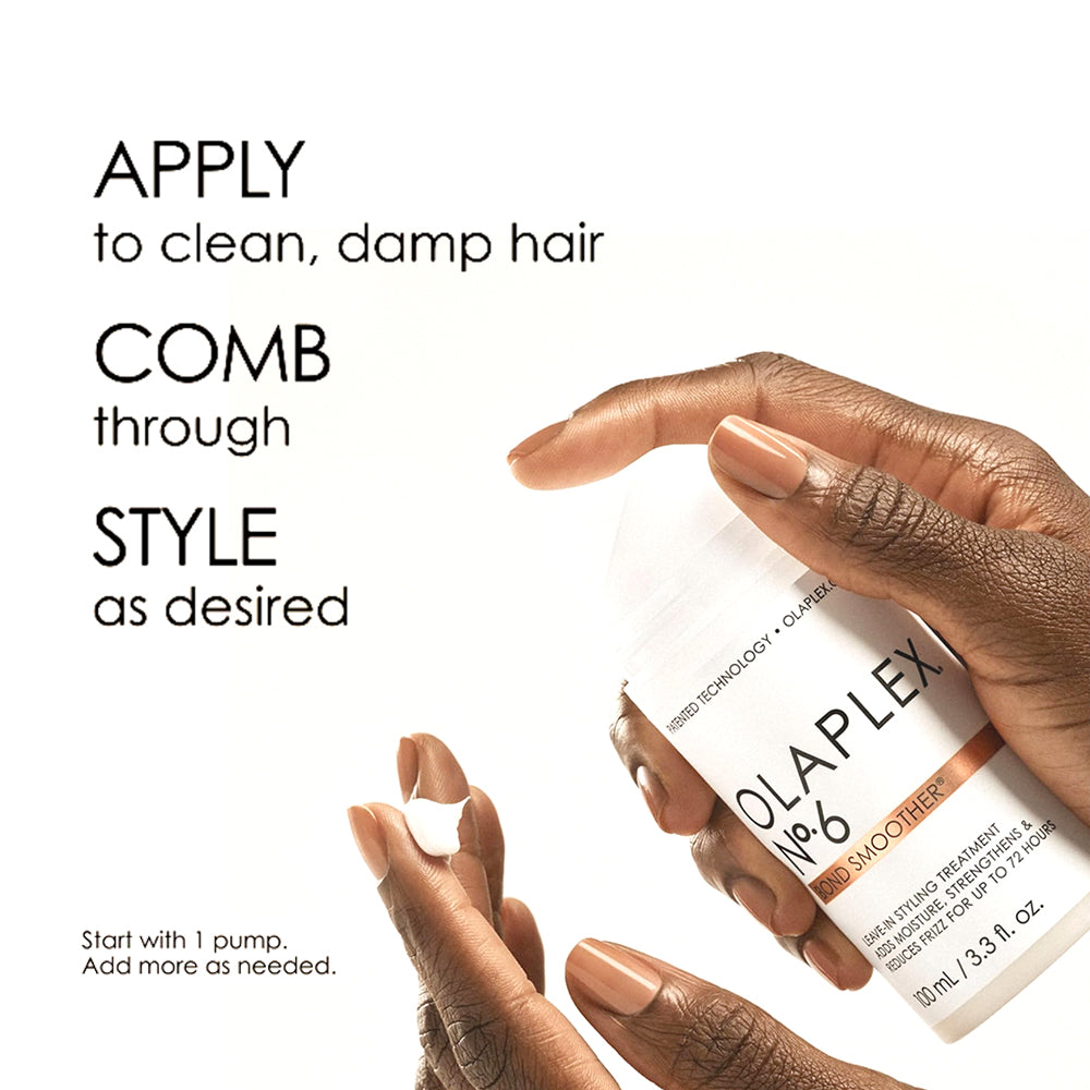 ಓಲಾಪ್ಲೆಕ್ಸ್ ಸಂಖ್ಯೆ 6 ಬಾಂಡ್ ಸ್ಮೂಥಿಂಗ್ ಲೀವ್-ಇನ್ ಕಂಡಿಷನರ್ (100ml)