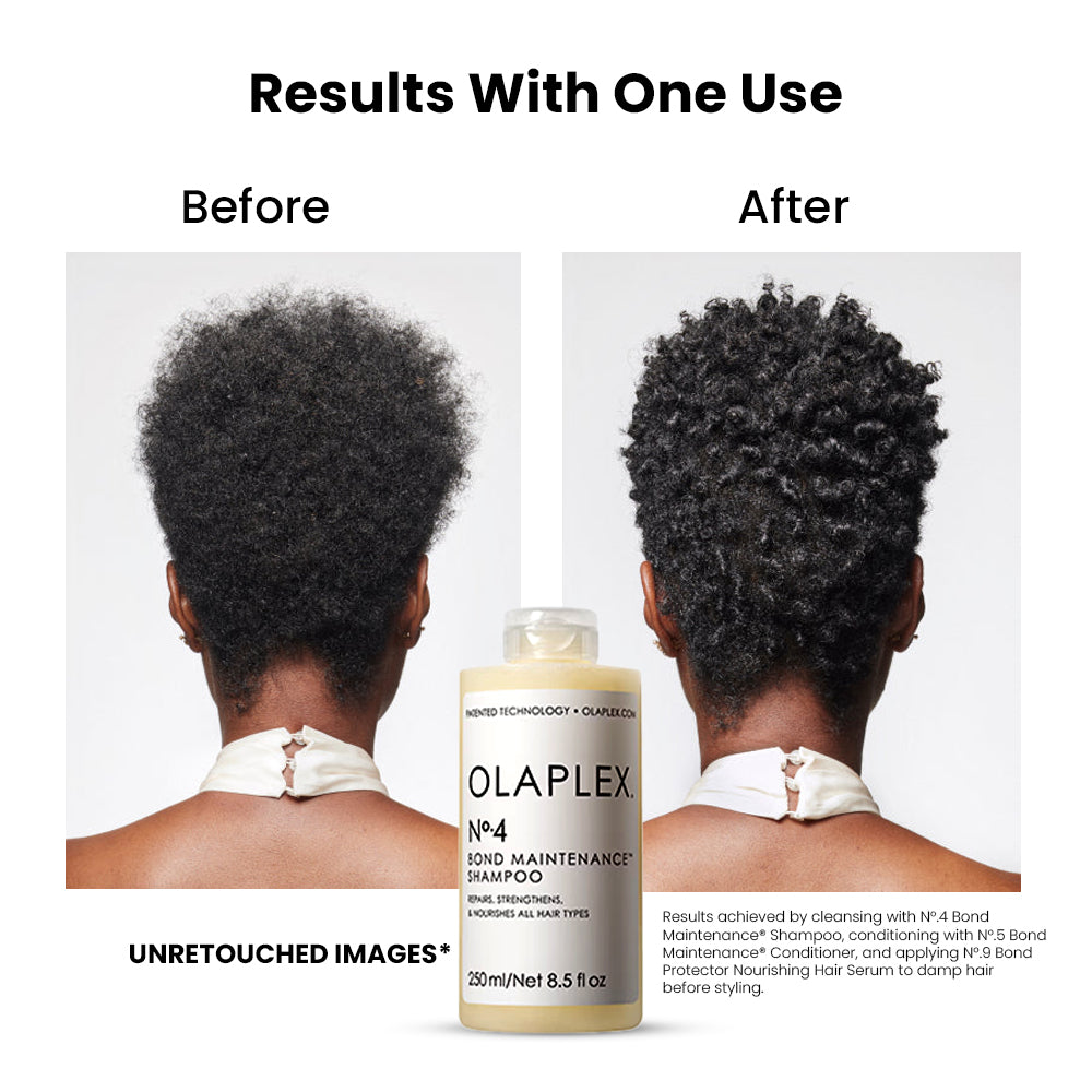 ಓಲಾಪ್ಲೆಕ್ಸ್ ಸಂಖ್ಯೆ 4 ಬಾಂಡ್ ನಿರ್ವಹಣೆಯನ್ನು ಬಲಪಡಿಸುವ ಶಾಂಪೂ (250ml)