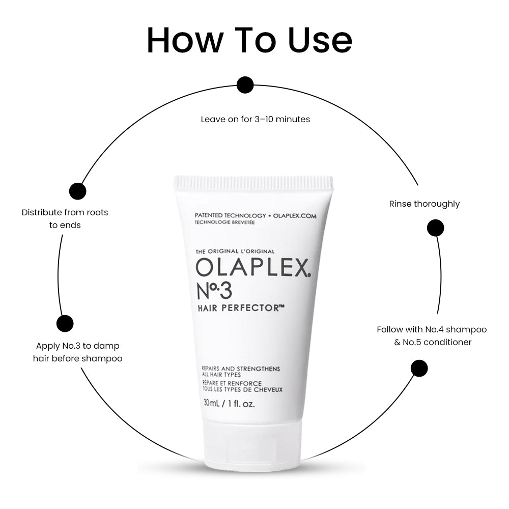 ಓಲಾಪ್ಲೆಕ್ಸ್ ಸಂಖ್ಯೆ 3 ಹೇರ್ ಪರ್ಫೆಕ್ಟರ್ (30ml)