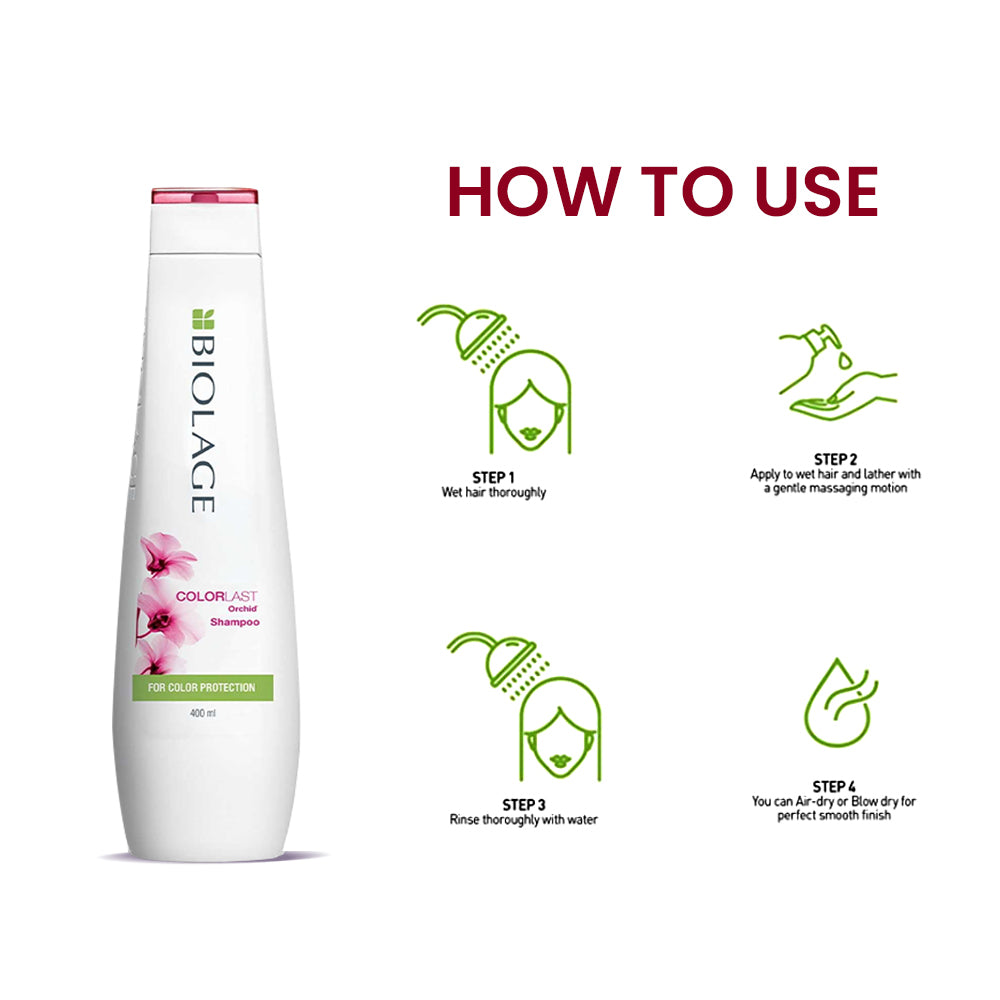 MATRIX BIO COLORLAST SHAMPOO 400ML .