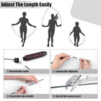 ALYV Black and Red Jump Rope