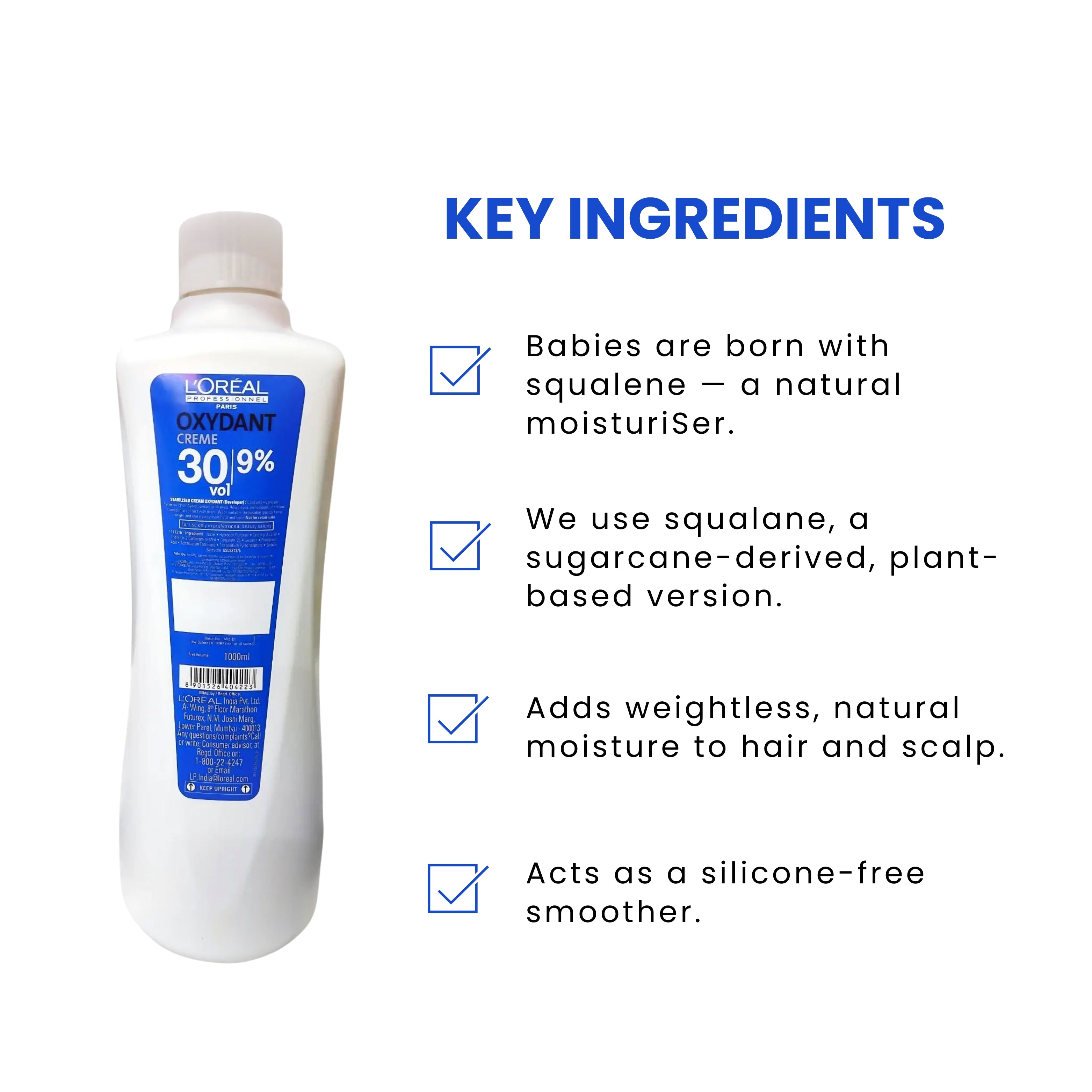 लोरियल ओरियोर डेवलपर 30 वॉल्यूम 1000Ml