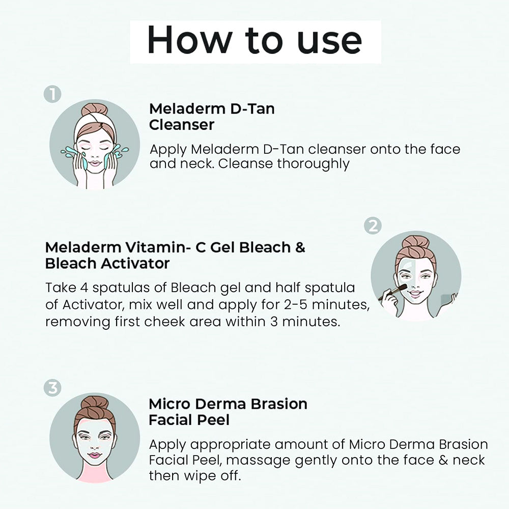 O3+ Power Brightening Facial Kit - 2900 (123gm+40ml)