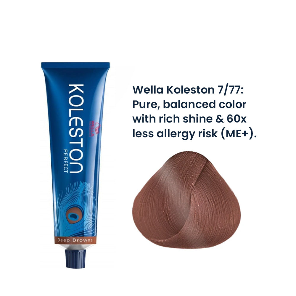 Wella Professionals Koleston Perfect Hair Color 7/77Colorant Tube