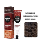 Matrix Wonder Color Ammonia Free Permanent Hair Color 4.0 4N (Medium Brown) 90g + 20 Vol Developer 1000ml Combo