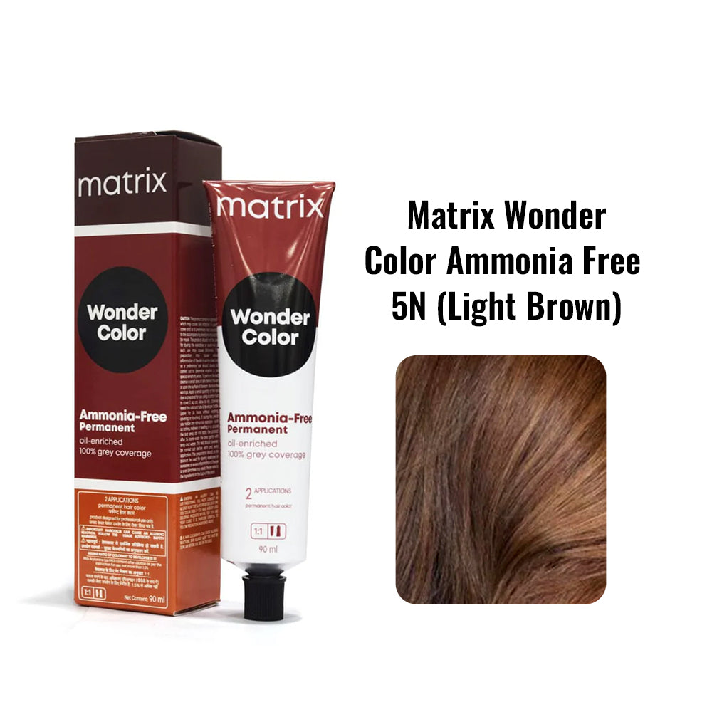 Matrix Wonder Color Ammonia Free 5N (Light Brown) 90ml