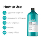 LOREAL PROF. SCALP ADVANCED ANTI DANDRUF SHAMPOO 1500ML