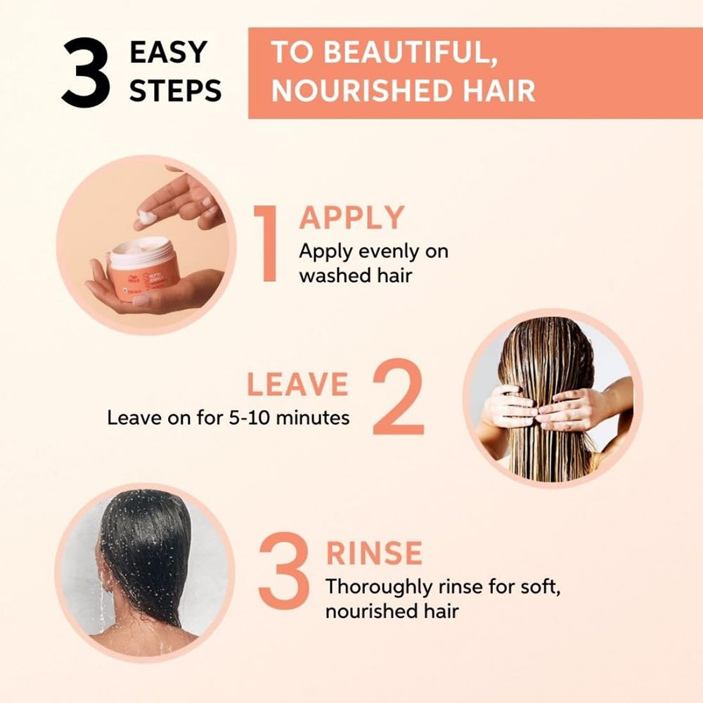 ವೆಲ್ಲಾ ಪ್ರೊಫೆಷನಲ್ಸ್ ಇನ್ವಿಗೊ ನ್ಯೂಟ್ರಿ ಎನ್ರಿಚ್ ಡೀಪ್ ನ್ಯೂರಿಶಿಂಗ್ ಮಾಸ್ಕ್, 150 ಎಂಎಲ್