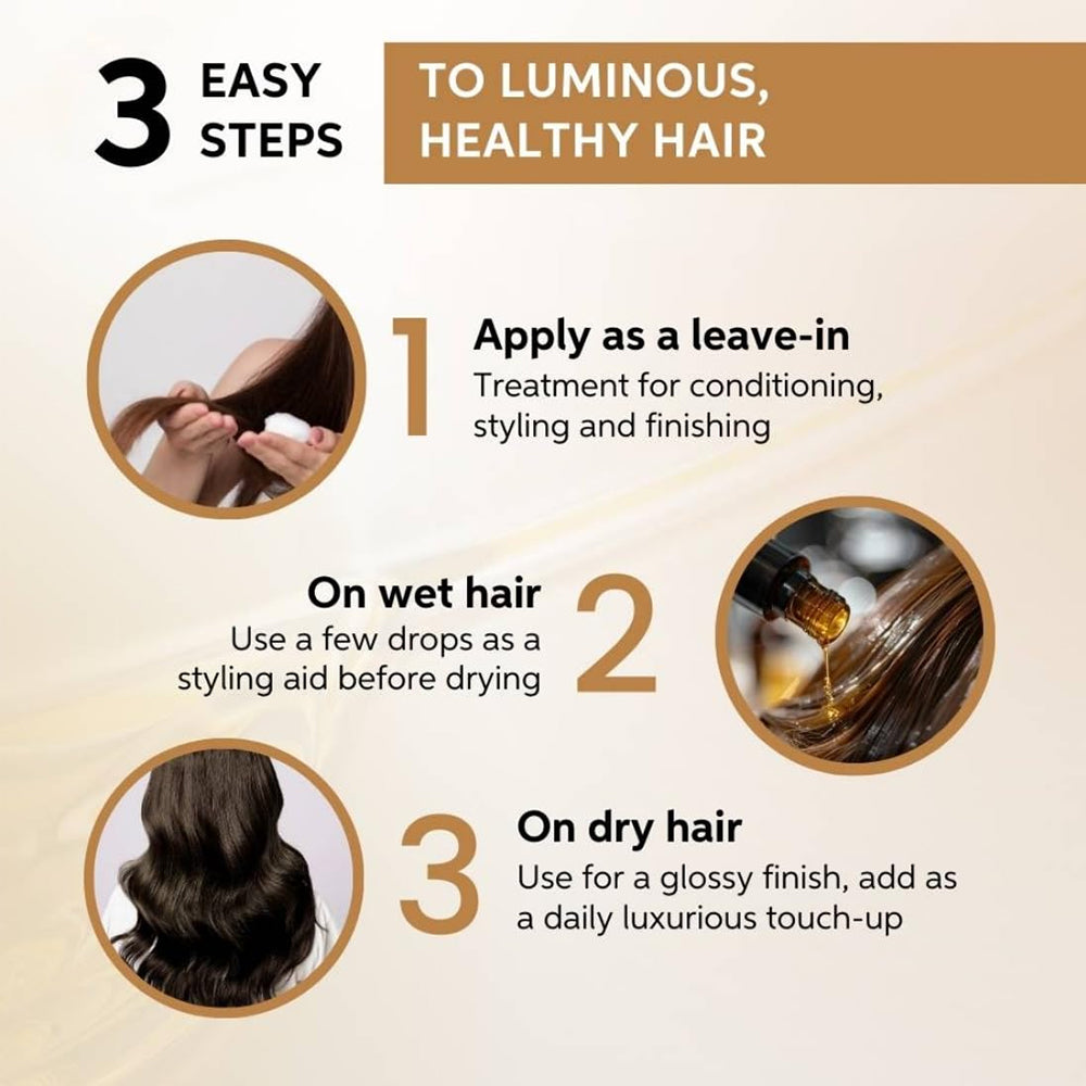 वेला प्रोफेशनल ल्यूमिनस ऑयल रिफ्लेक्शन सीरम 30Ml