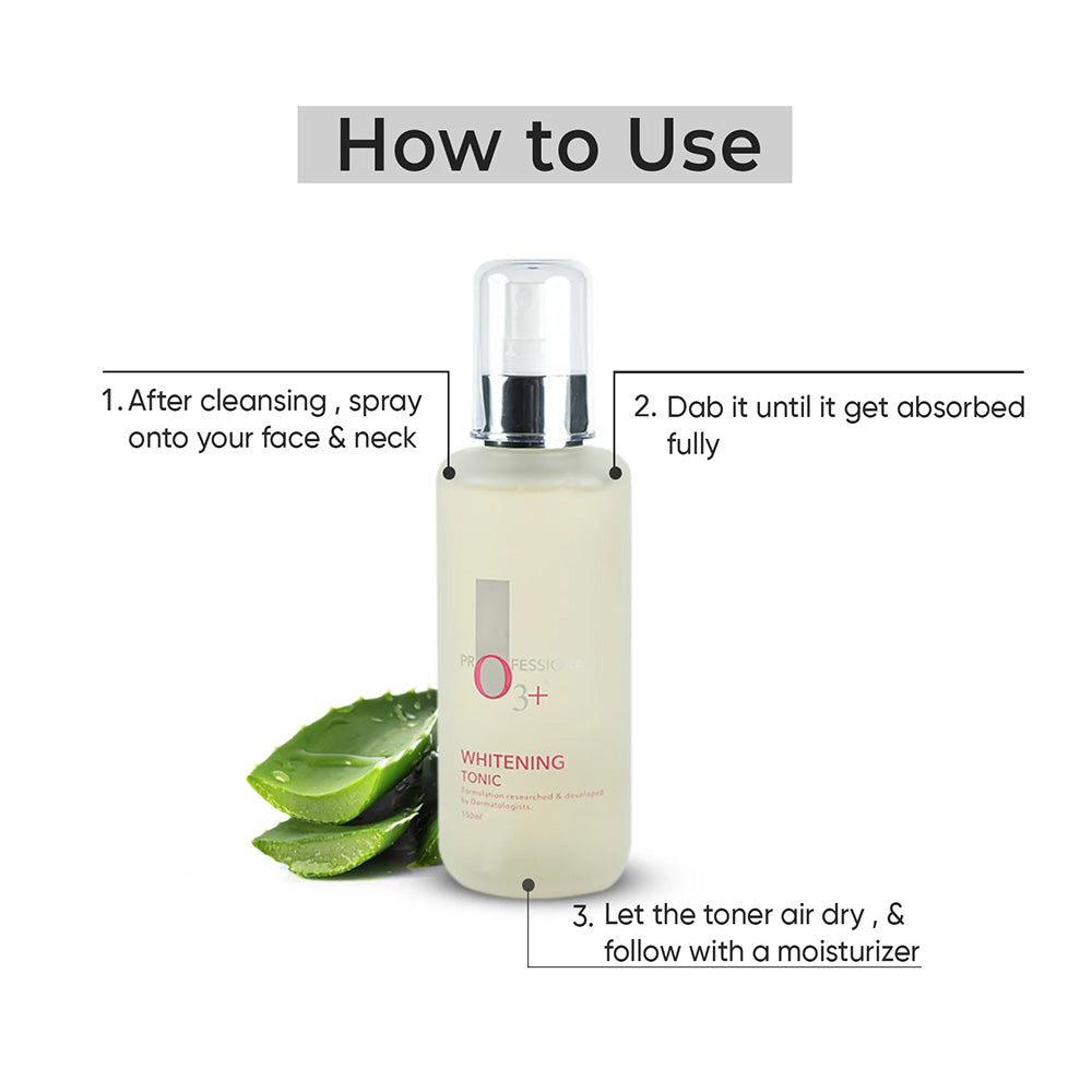 O3+ ಬಿಳಿಮಾಡುವ ಟಾನಿಕ್ - 150 ಮಿಲಿ