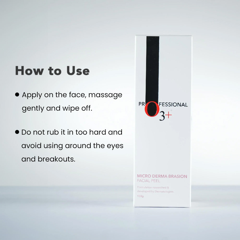 O3+ Micro Derma Brasion Facial Peel(150Gm)