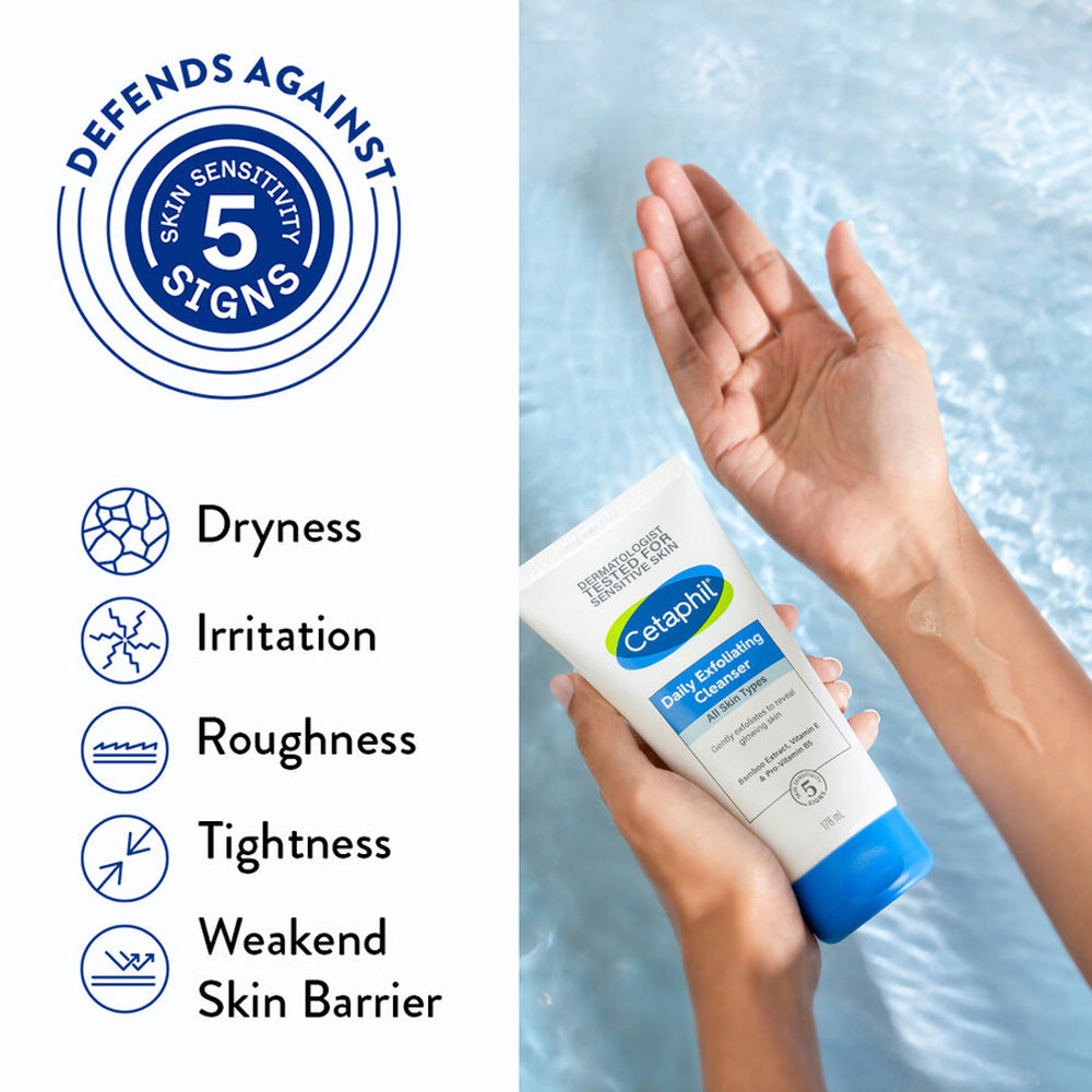 F41000-CETAPHIL DAILY EXFOLIATING CLEANSER-178 ML