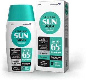Venusia Water Based Sunscreen SPF 65+