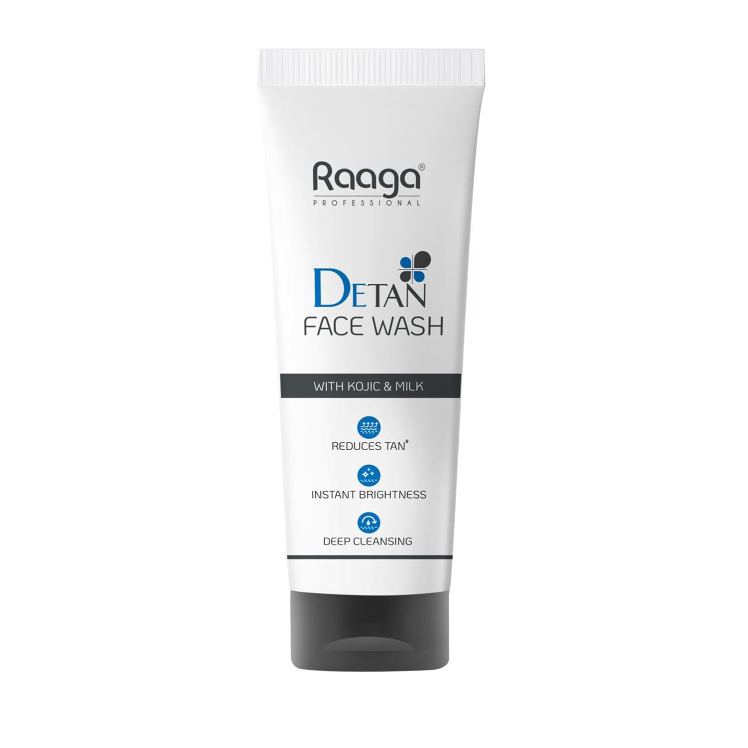 Raaga Professional De-Tan Face Wash with Kojic Acid & Milk -100ml