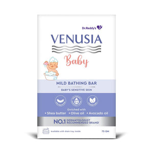 Venusia Baby Mild Bathing Bar 75g