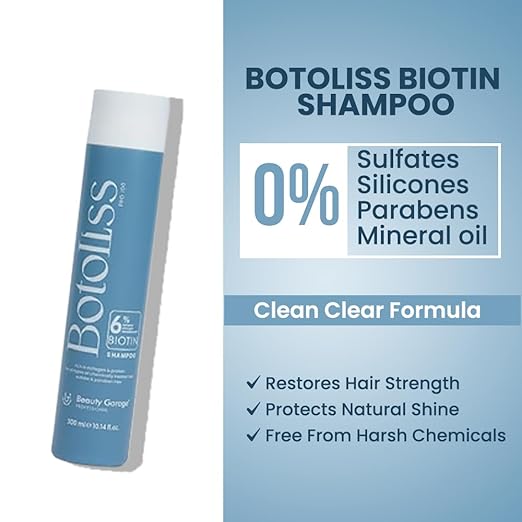 Beauty Garage Botoliss Biotin Shampoo-300Ml