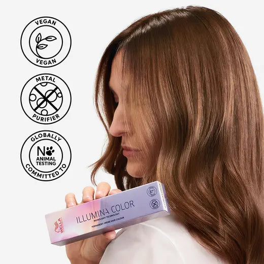 Wella Professional Illumina Color 10/38 Lightest Gold Pearl Blonde Permanent Hair Color