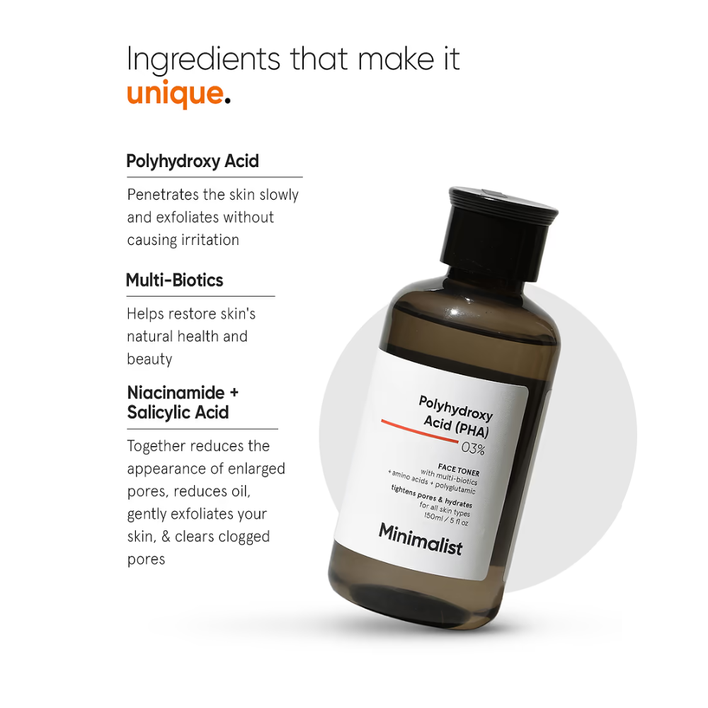 MINIMALIST PHA 3% FACE TONER 150ML
