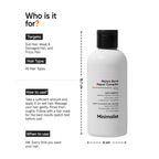 MINIMALIST MALEIC BOND REPAIR COMPLEX 3.5% HAIR SHAMPOO 250ML .