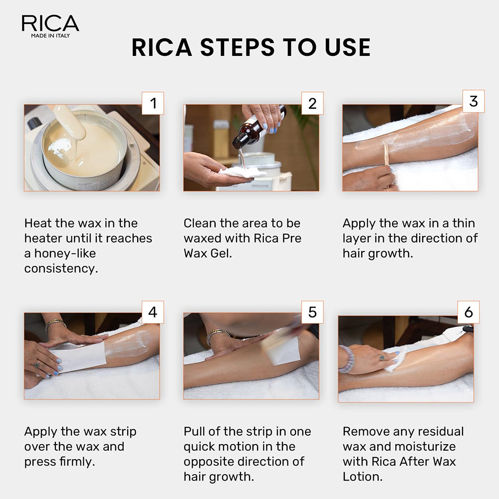 Rica White Chocolate Liposoluble Wax 800Ml
