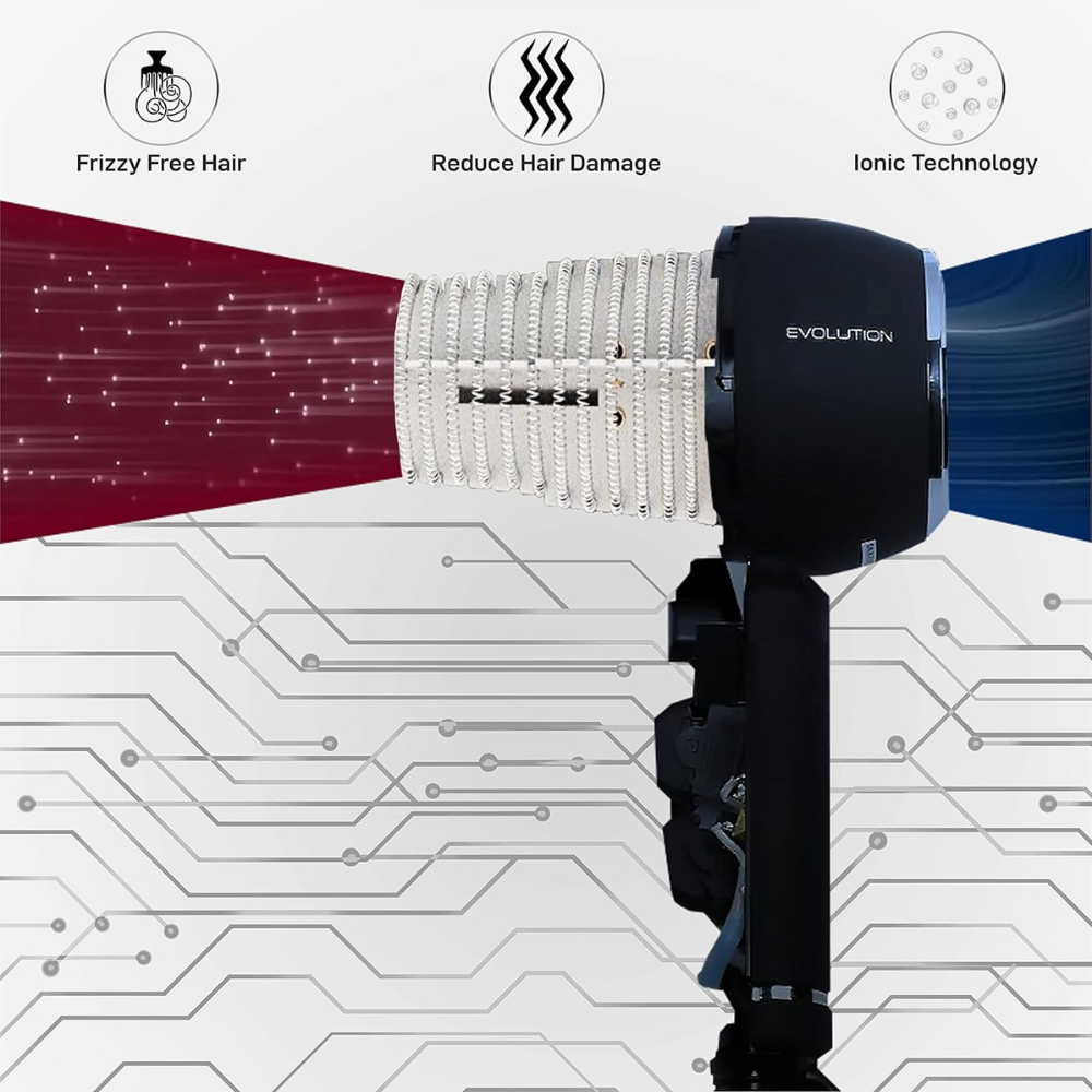 Ikonic Evolution Hair Dryer (Black)
