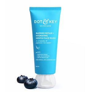 DOT & KEY Barrier Repair + Hydrating Gentle Face Wash 100ml