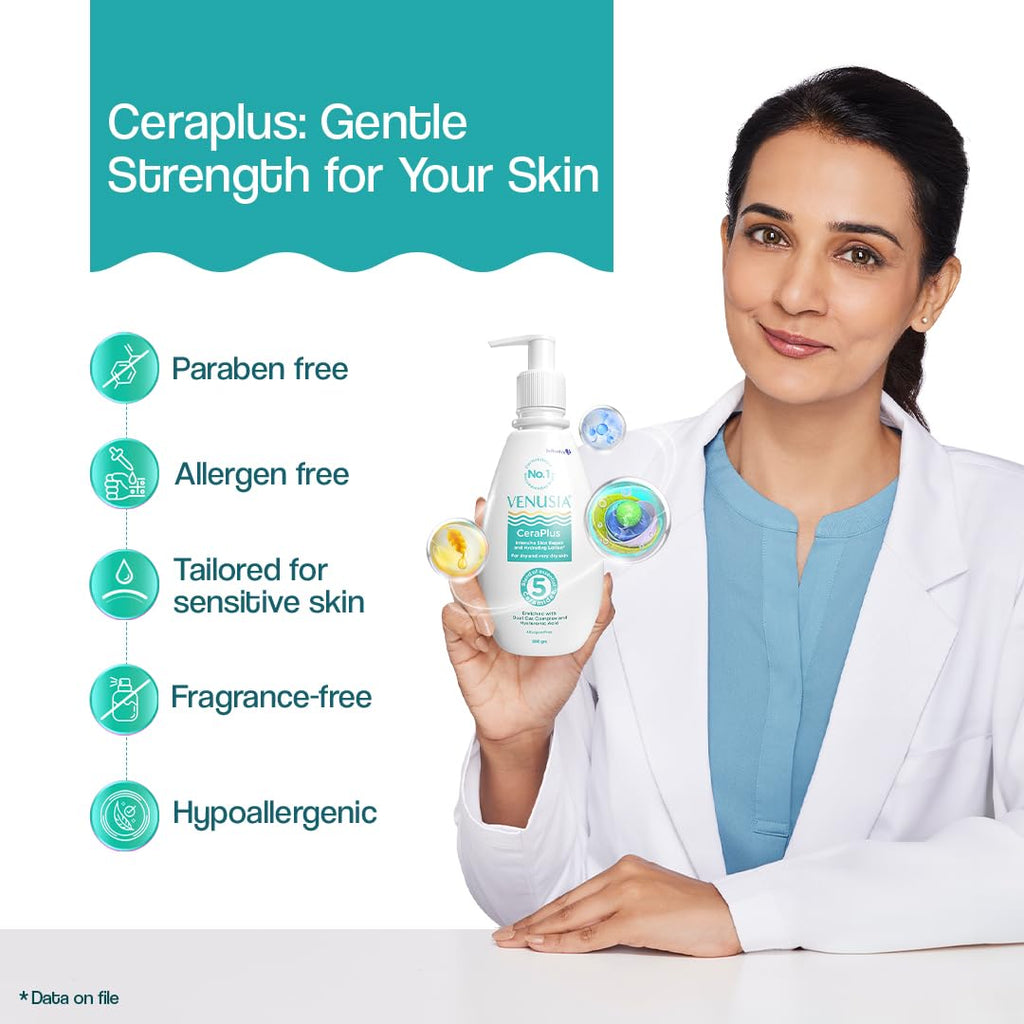 Venusia Ceraplus Moisturizing Lotion 300G